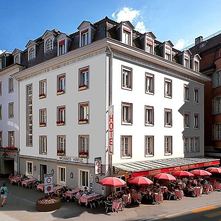Hotel Weisses Kreuz Interlaken Bagian luar foto
